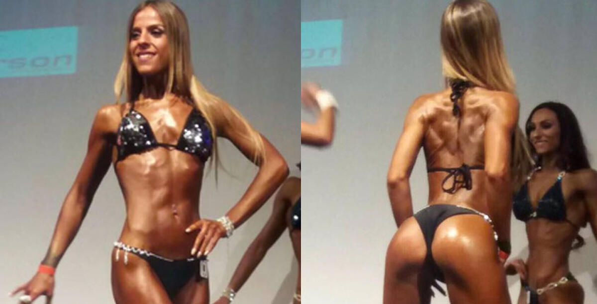 Campionato di Body-building, Alessia si esalta tra le "Miss bikini" - 