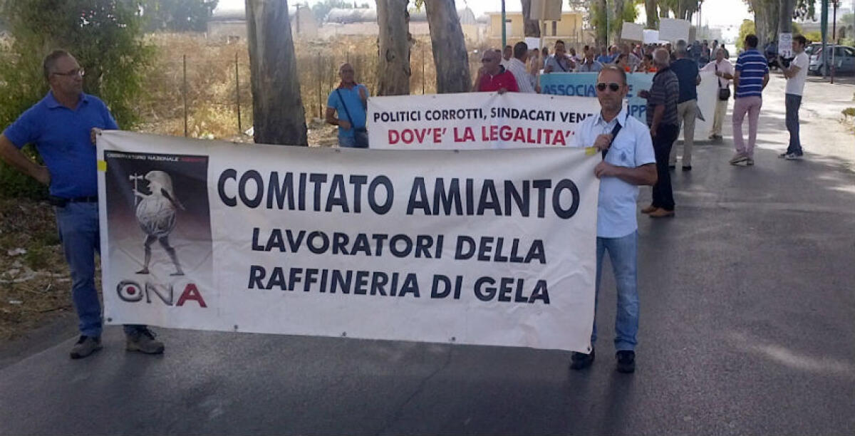 Il caso amianto, l'Ona non ci sta: "Che fine hanno fatto tutte le promesse del passato?" - 