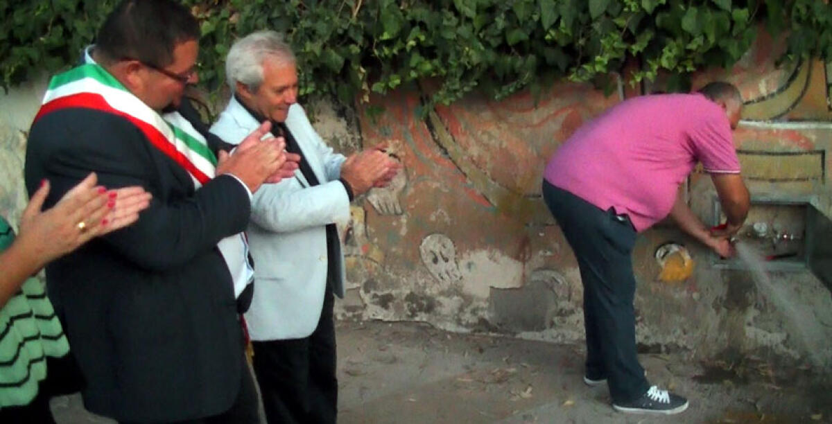 Manfria inaugura la rete idrica, 400 nuove utenze attivate nella frazione balneare - 