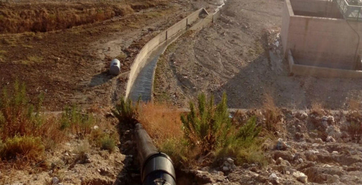 Danni alla discarica Timpazzo, la pioggia intensa fa crollare un costone - Una delle aree della discarica Timpazzo