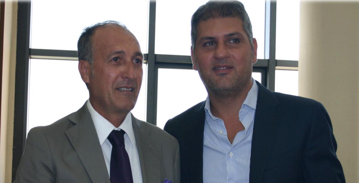 Biundo e Ventura espulsi dal Pd, la Commissione di Garanzia: violato lo Statuto - Gli ex dem Antonino Biundo e Giuseppe Ventura hanno incontrato anche il neo segretario regionale del Pd Davide Faraone