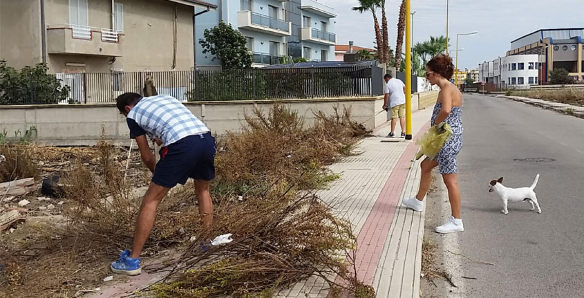 Marchitello, i residenti puliscono le aree verdi e promuovono giornate ecologiche - 