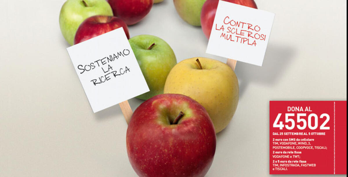 Torna la Mela di Aism, tre giorni di solidarietà per combattere la sclerosi multipla - 