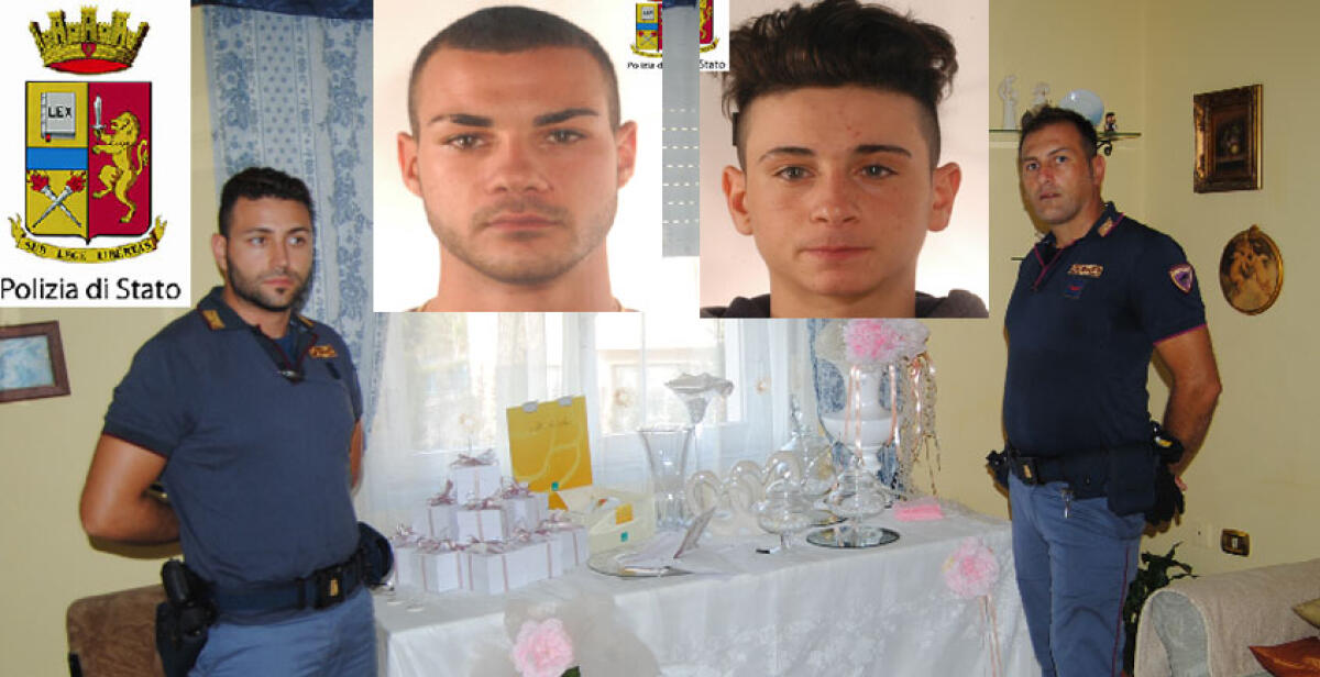 Volevano rubare i regali di nozze, Azzarelli e Ferrigno rimangono ai domiciliari: convalidati gli arresti - 