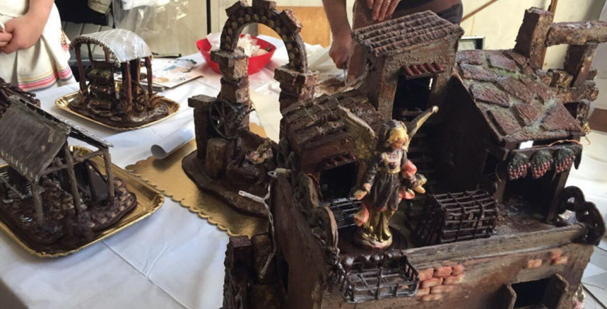 Un presepe di cioccolato per aiutare chi soffre, iniziativa dell'Unitalsi -