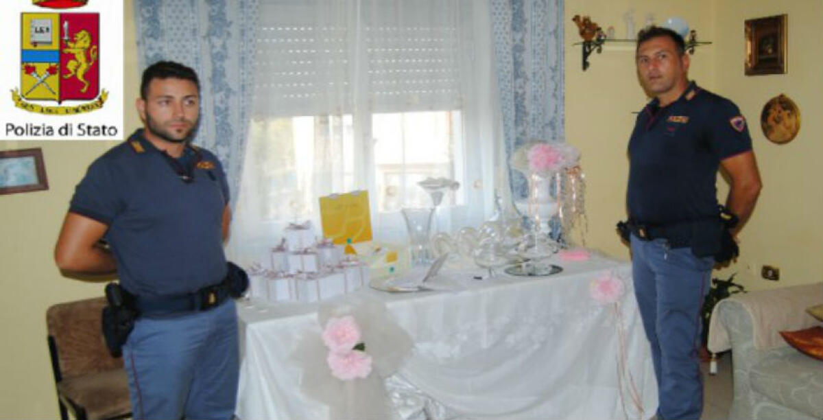 Il furto dei regali di nozze a Scavone, due giovanissimi patteggiano: cercarono la fuga sui tetti - 