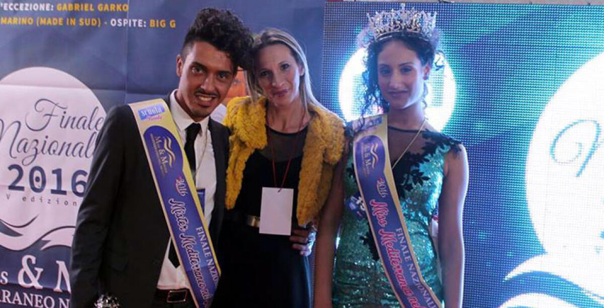 Miss e Mister Mediterraneo nel mondo, sul podio anche un niscemese - 