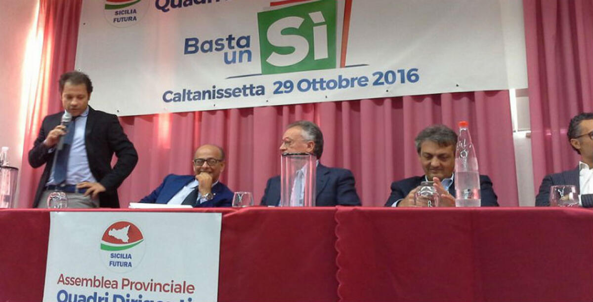 L'ex ministro Cardinale porta in città Sicilia Futura, alla direzione c'erano Adesso Gela e il Polo Civico - 