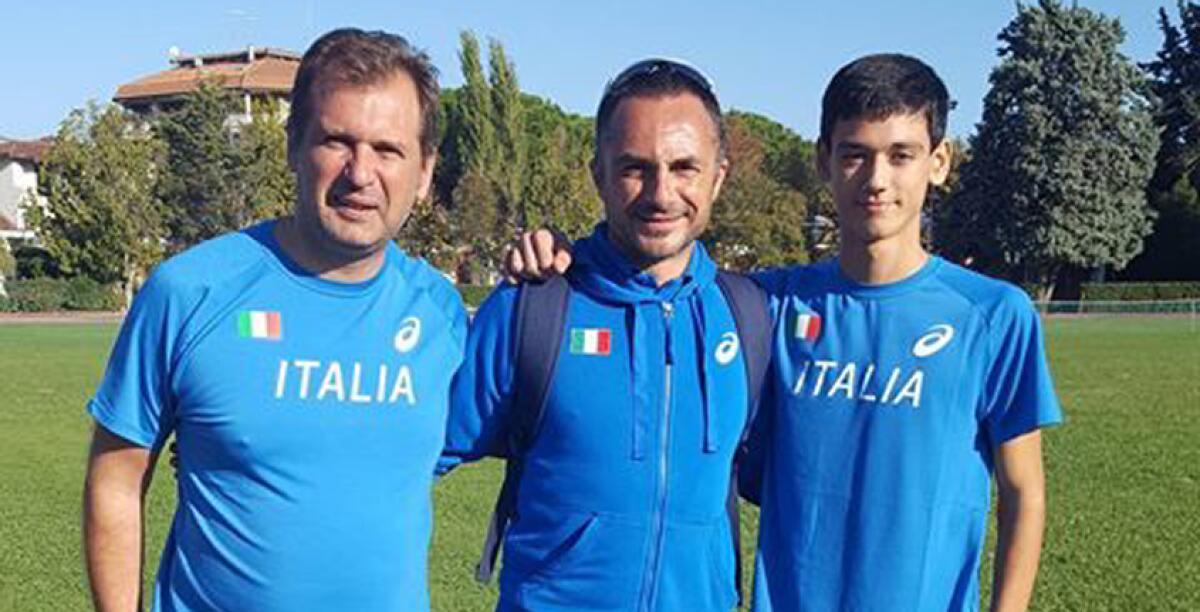 Samuele Licata convocato per un raduno della nazionale a Formia - 