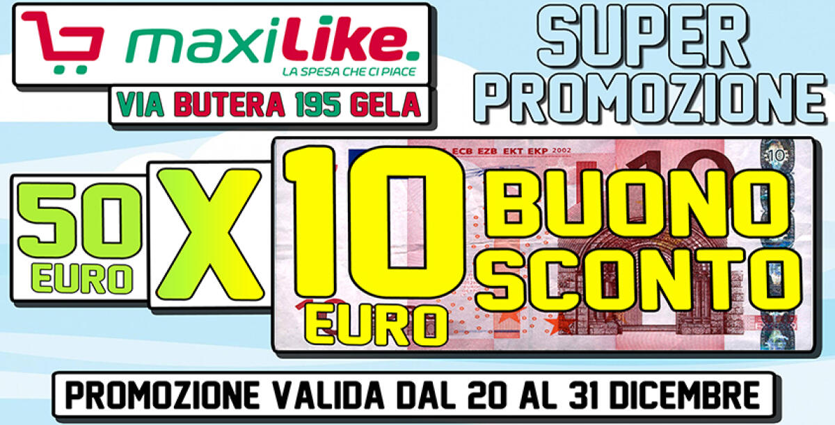 Maxilike, la spesa che ci piace è sbarcata a Gela in via Butera: subito super offerte - 