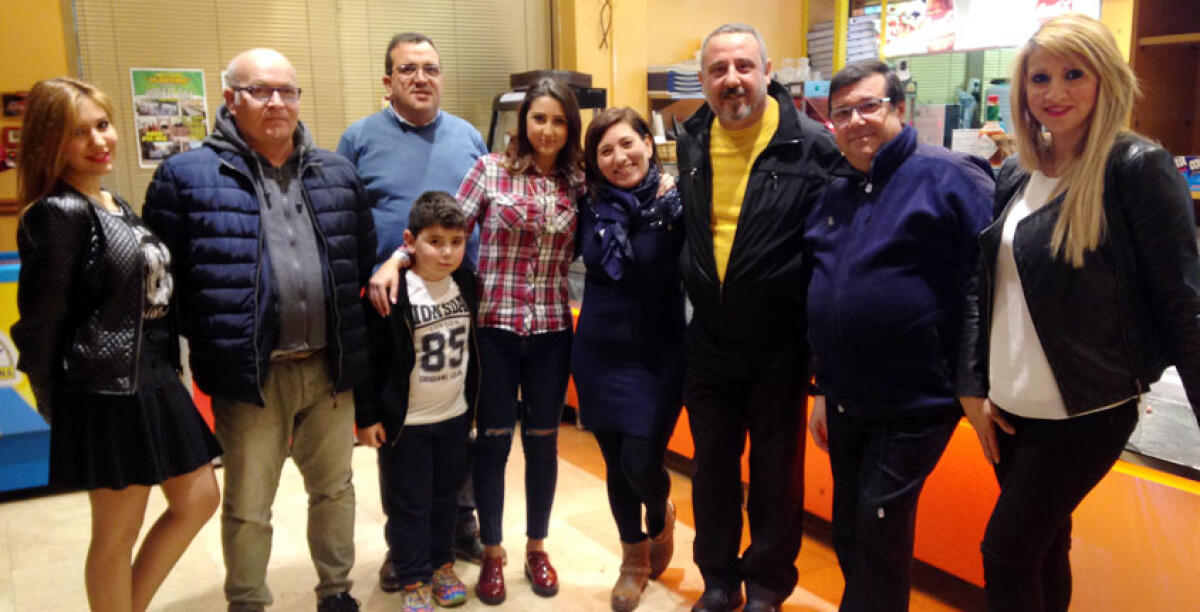 Buffet tutto gelese alla prima di "Figli del set" per attori e produttori cinematografici di fama - 