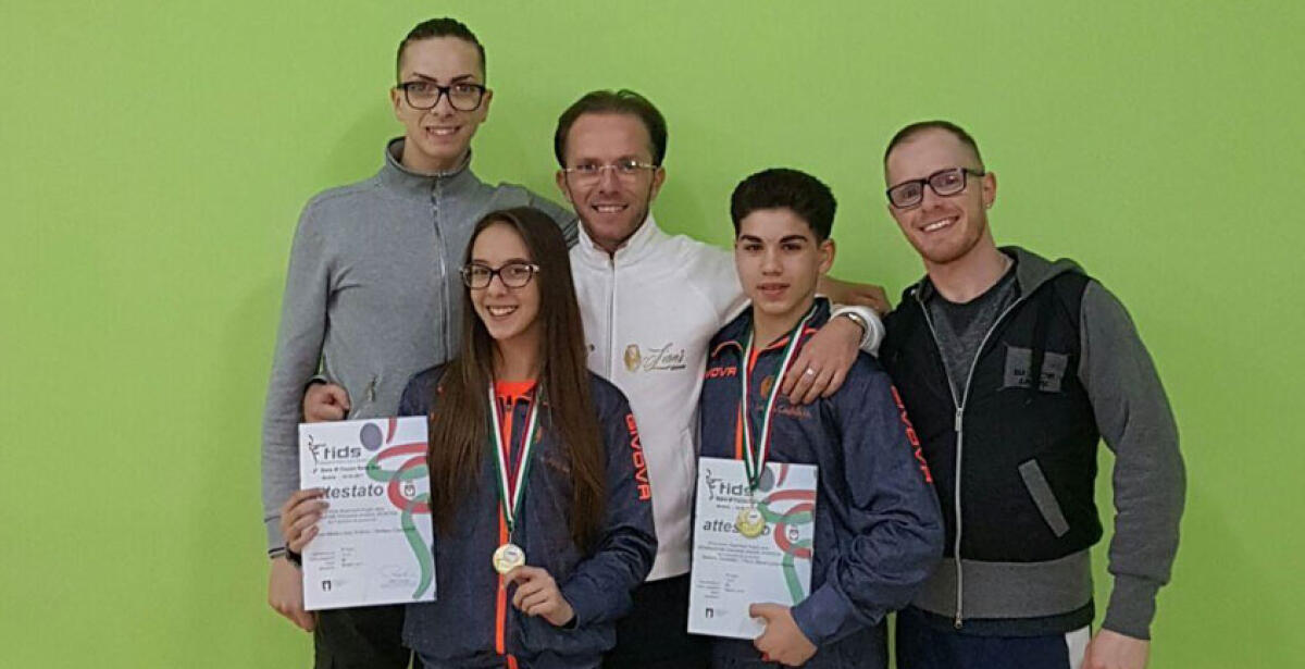 Coppia di ballerini gelesi tredicenni primi nel torneo di Coppa Italia latino americano - 