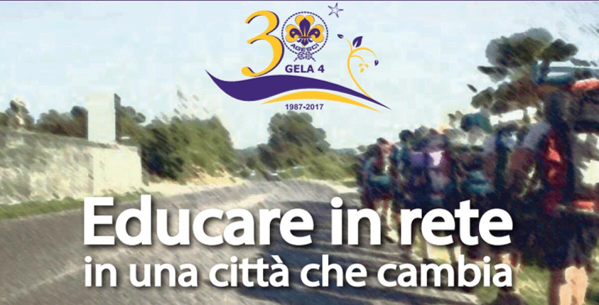 Gli scout dell'Agesci Gela 4 festeggiano 30 anni di attività con una tre giorni - 