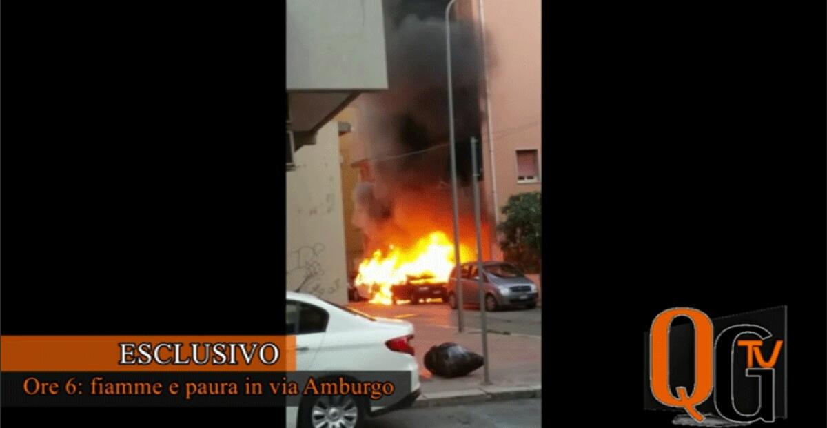 Esclusivo: il video dell'incendio di via Amburgo - 