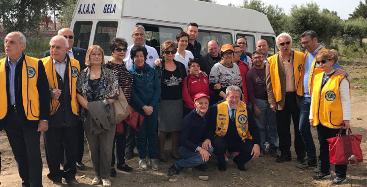 Prima semina all'Aias per creare l'ortoterapia grazie alla donazione del Lions Club del Golfo - 