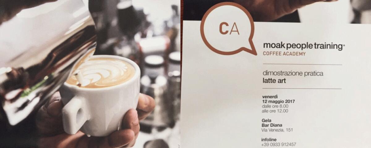 Latte art, lezione pratica al Bar Diana - 