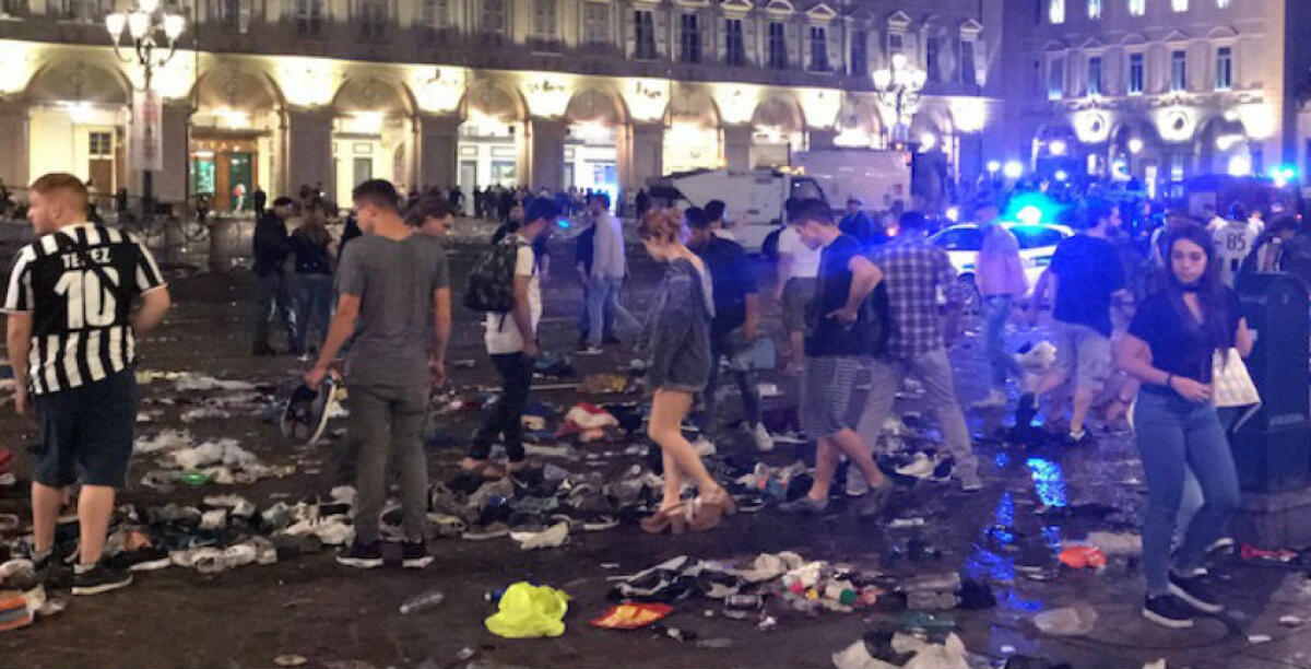 Nella calca di piazza San Carlo c'era anche un giovane gelese, adesso cerca la donna che ha salvato - 