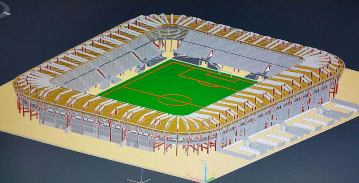 Eccolo il progetto esecutivo del nuovo stadio, costerà 22 milioni e mezzo di euro: sarà tutto coperto - 