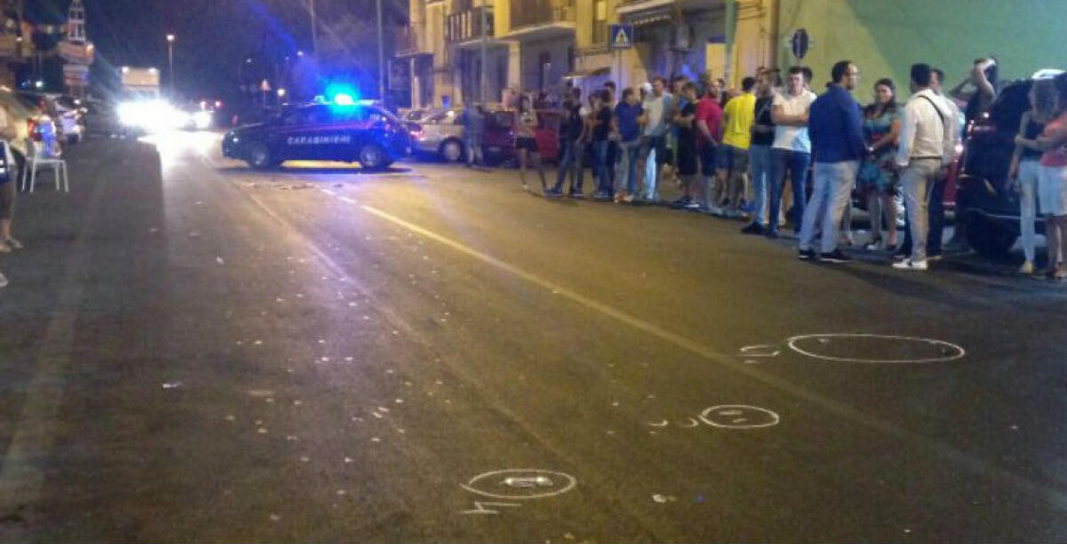 E' morta la donna travolta da un'auto in via Venezia, la bambina è in gravissime condizioni - Il tratto stradale dell'impatto