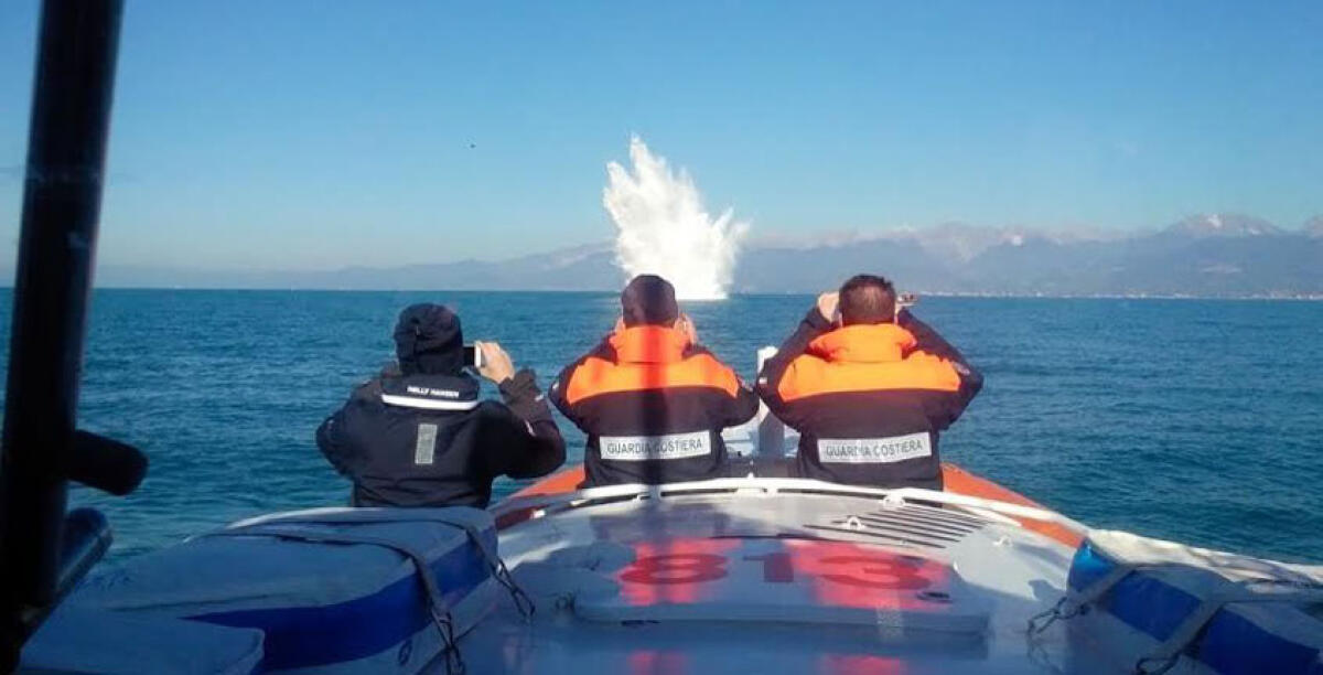 Ordigno bellico nelle acque di Bulala, al via operazioni di rimozione - 