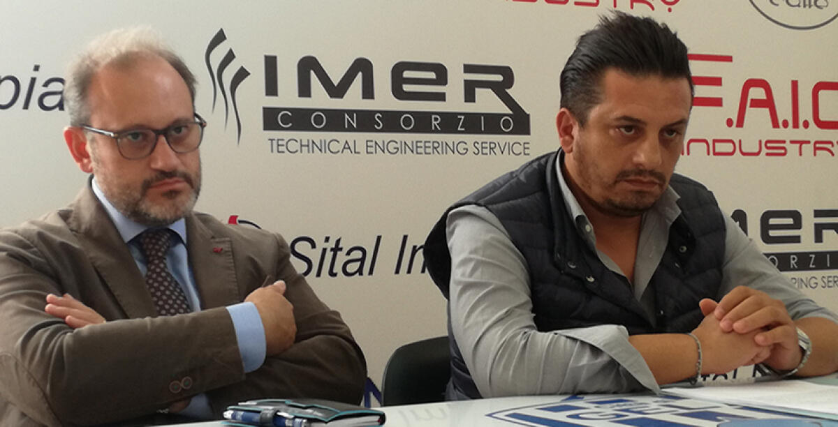 Dalla Figc ai lavori per il Mattei, il Gela si sente solo. "Al Presti non si riesce a cambiare neanche un faro" - Il presidente Angelo Mendola e il vice Fabio Fargetta
