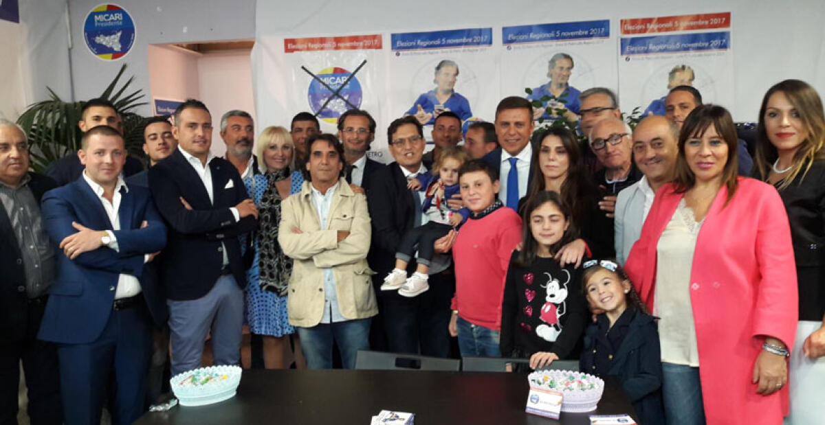 "Puntiamo al 10 per cento", Crocetta all'inaugurazione del comitato elettorale di Di Pietro - 