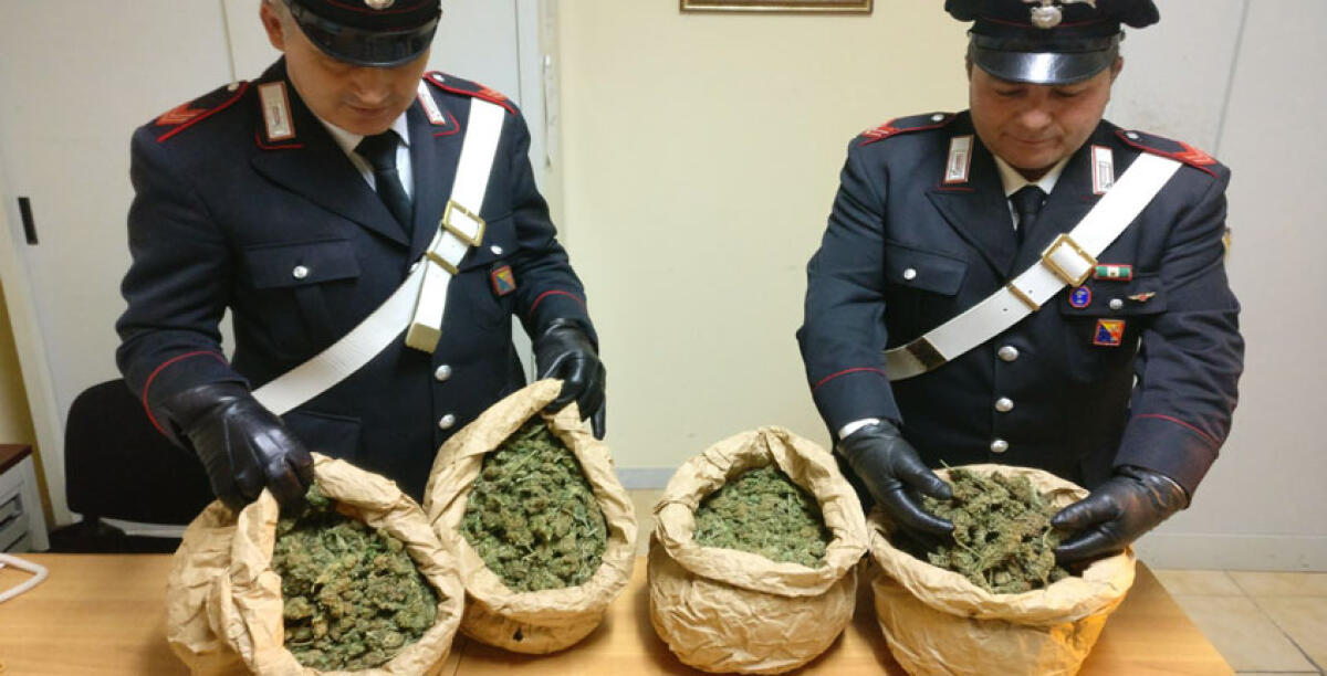 Mazzarino, scoperti in un casolare oltre quattro chili di marijuana: arrestati due cugini - 