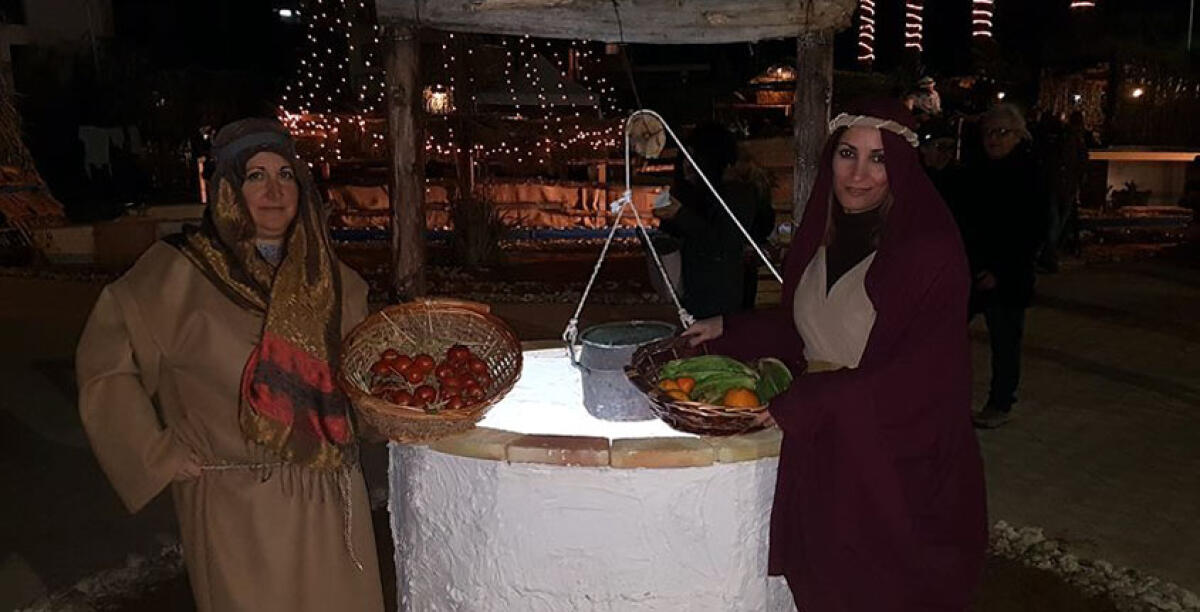 Cinquanta figuranti per il Presepe vivente a Santa Maria di Betlemme - 