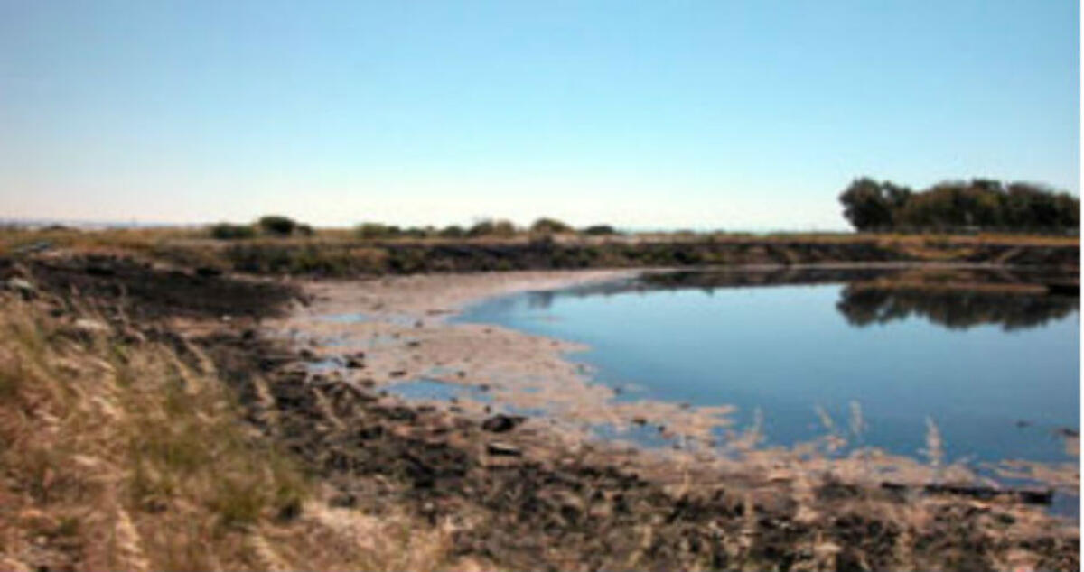 Rifiuti tossici nella vasca A, i periti della difesa: "Rispettata la messa in sicurezza" - La vasca al centro dell'inchiesta