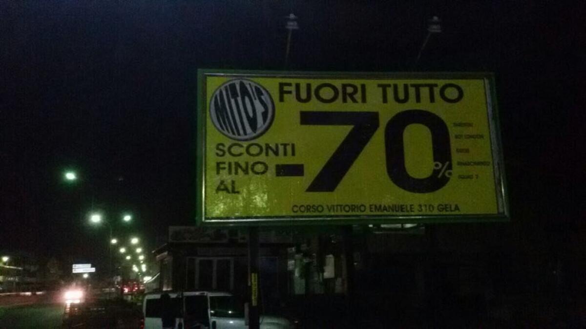 Distrutti gli impianti pubblicitari di due aziende, assolti tre catanesi e un imprenditore gelese - 