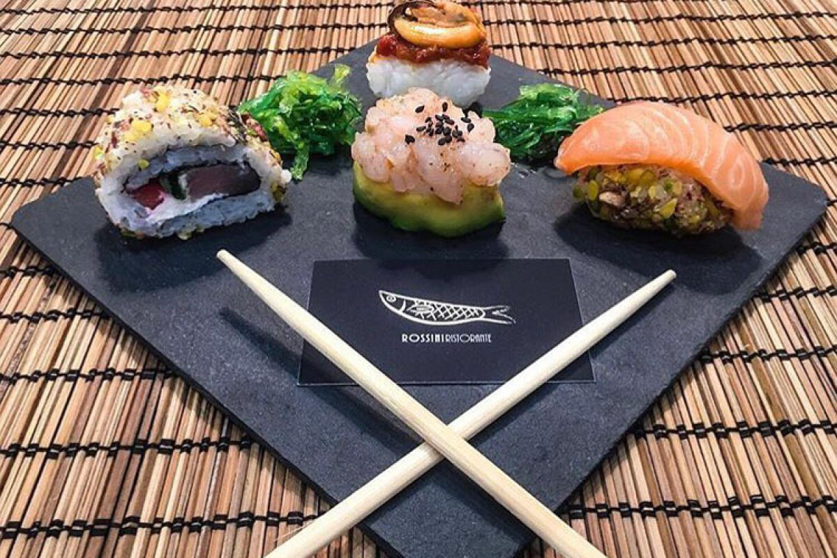 Al Rossini sushi e cucina siciliana si fondono con la buona musica - Loung Bar e cucina dai sapori raffinati e mediterranei al Rossini
