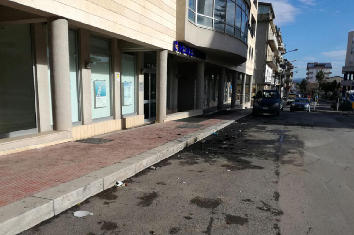 Incendio in via Tevere, in fiamme la Multipla di un disoccupato - il luogo teatro dell'incendio