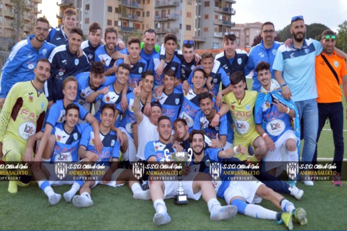 Juniores del Gela campione regionale, ora la sfida alla vincente di Taranto-Cerignola - La formazione Juniores del Gela campione regionale