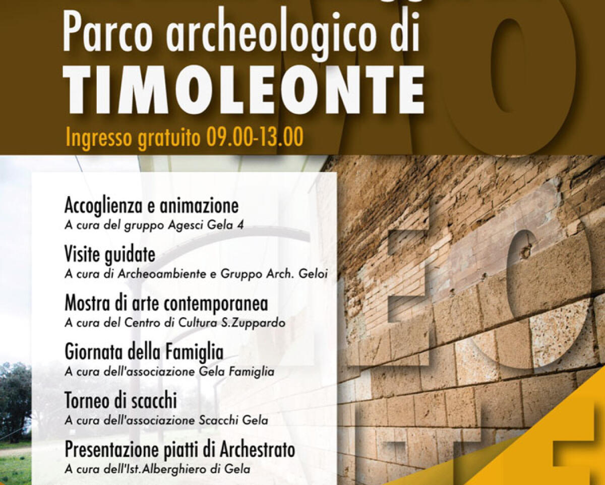 Timoleonte, un parco che vive anche con Archestrato - 