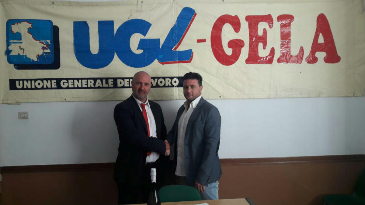Cacici e Abela alla guida di metalmeccanici ed edili dell'Ugl, "più giovani in fabbrica" - I segretari Francesco Cacici e Giovanni Abela