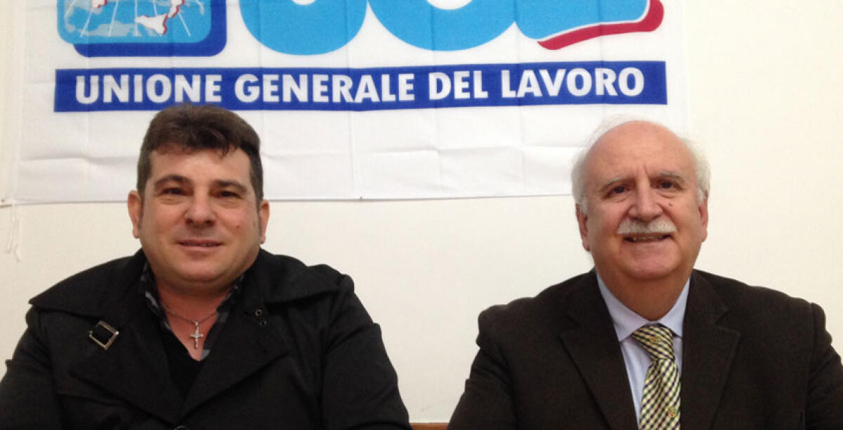 La riconversione della raffineria, i vertici dell'Ugl a rapporto: il congresso in città - Andrea Alario e Michele Polizzi