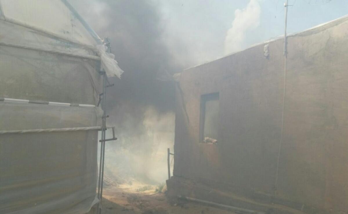 Rogo a Bulala, è già emergenza incendi nelle campagne e in città - L'area colpita dalle fiamme a Bulala