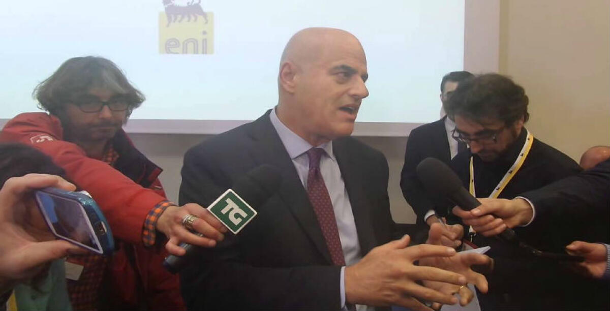 Dopo la green refinery, Eni punta sul nucleare "pulito": Gela come centro di ricerca - L'amministratore delegato di Eni Claudio Descalzi