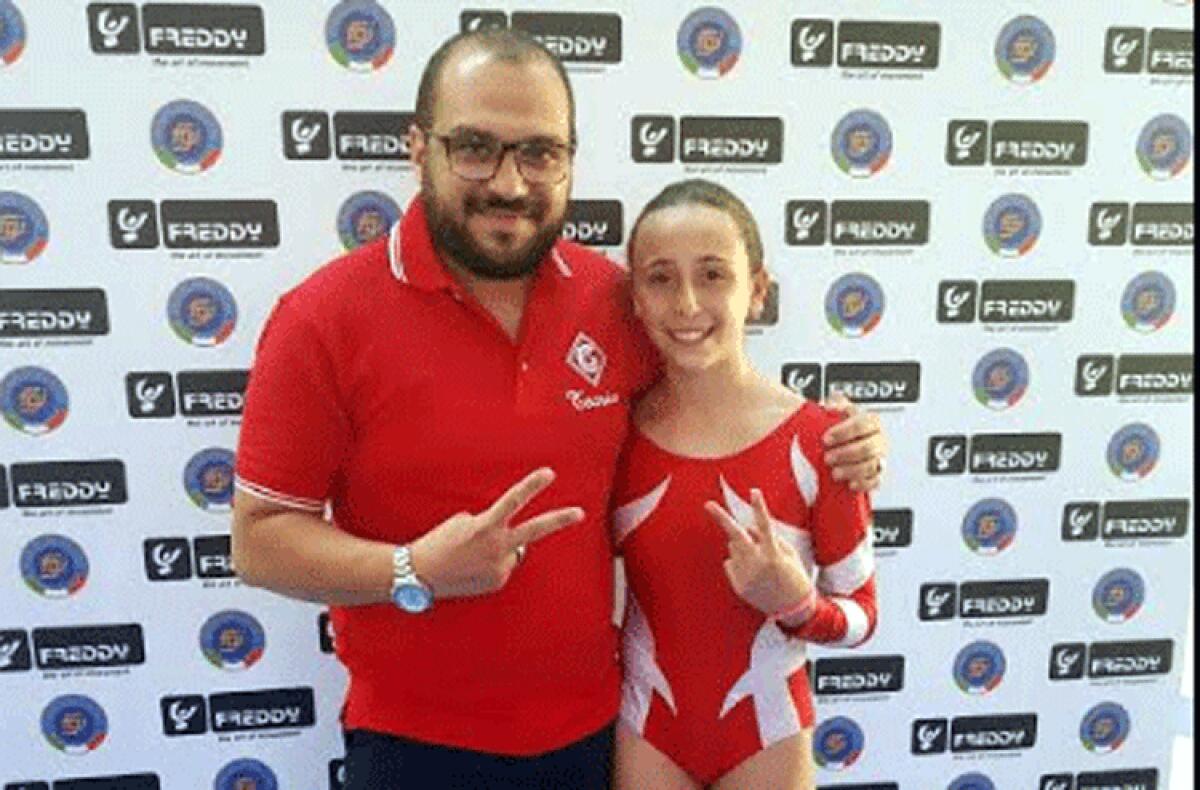 Gaia Puccio quarta ai campionati nazionali di ginnastica artistica - 