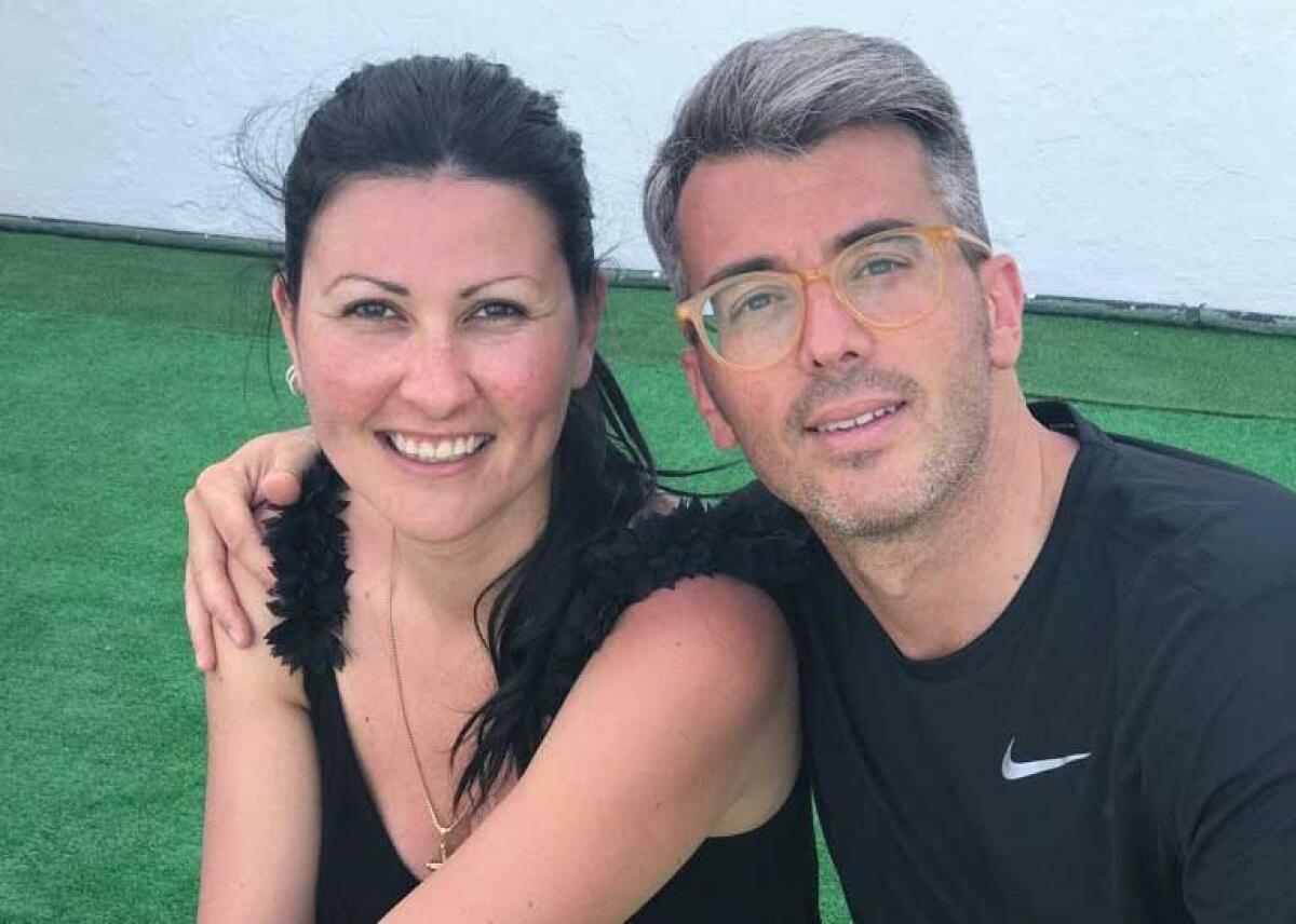 Tennis al Club Nautico, Eder Di Mauro trionfa e fa suo il 50esimo anniversario - Eder Di Mauro con la moglie