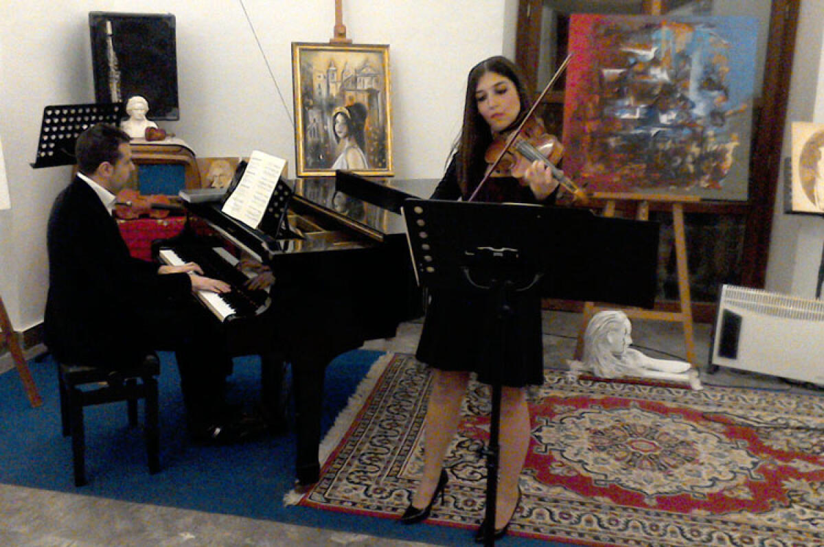 Il duo Vacca-Gangi al Monastero delle Benedettine - Martina Vacca e Mirko Gangi