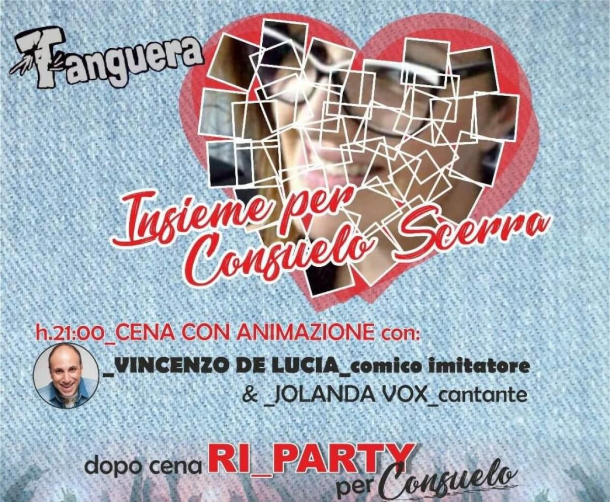 A cena... per Consuelo, spettacolo solidale al Tanguera - 