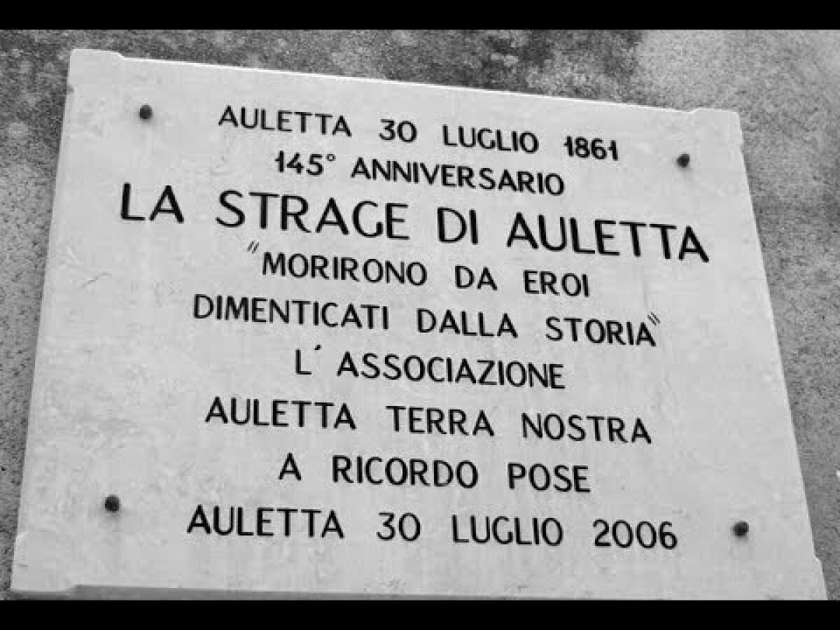 La strage di Auletta compiuta dall’esercito italiano quel mattino del 30 luglio -