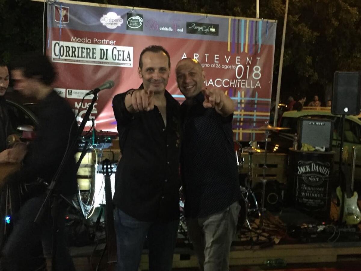 Rassegna ai Muretti, Marchisciana: “Il Comune ha negato i concerti importanti” - Da sinistra: Francesco Reitano e Gianni Marchisciana