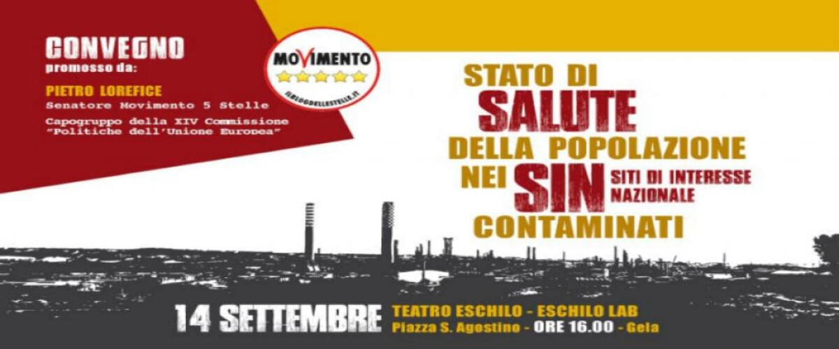 Bonifiche e Sin, un dibattito organizzato da M5S - 