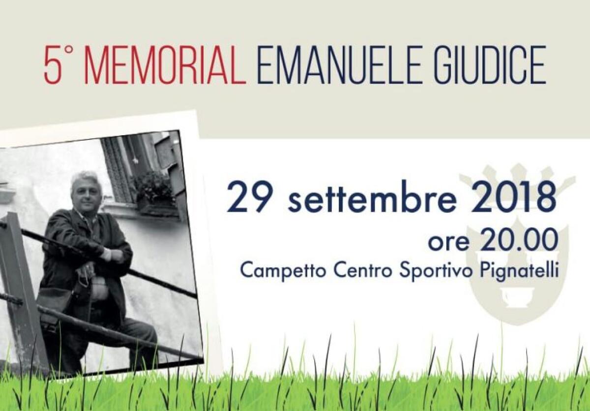 Torneo di calcetto in memoria di Emanuele Giudice - 