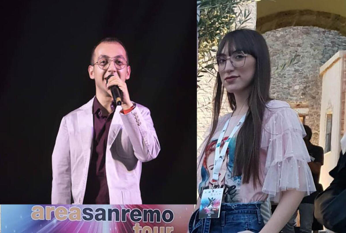 Alyssa Patola e Samuele Di Natale alle semifinali nazionali di Area Sanremo - Samuele Di Natale e Alyssa Patola
