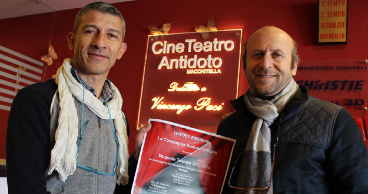 La compagnia teatrale Antidoto premiata a Vittoria - Greco e Giammusso