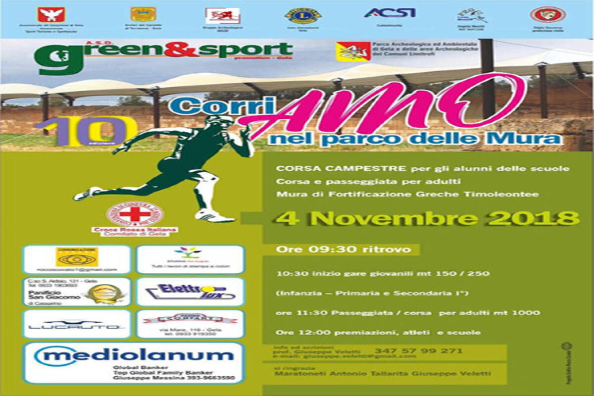 “CorriAmo nel parco delle Mura” una giornata all'insegna dello sport e della cultura - 