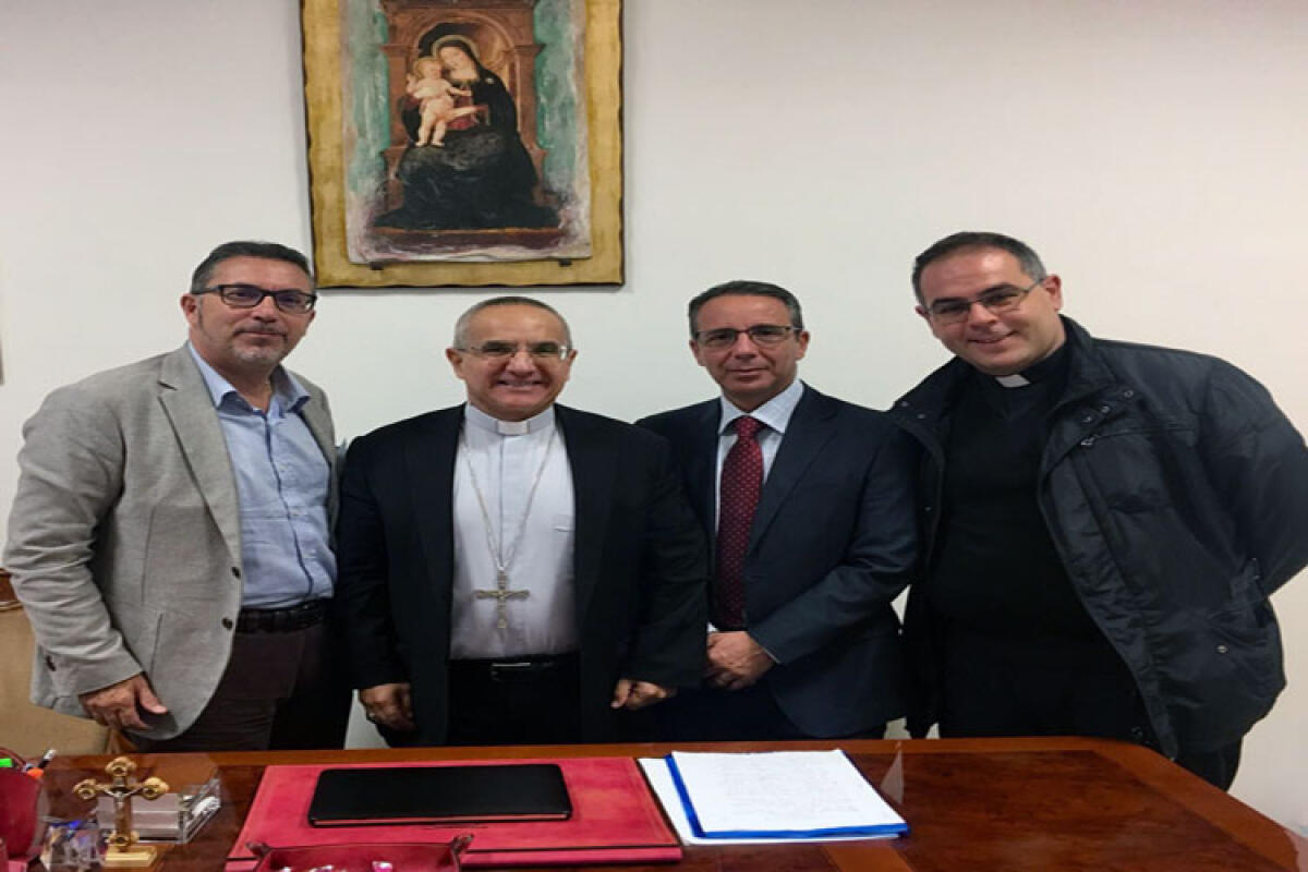 Pianificati alcuni progetti caritatevoli, il commissario Arena incontra il vescovo Gisana - 